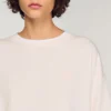 T-Shirt mit kontrastierendem Saum