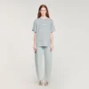T-Shirt mit Strasssteinen