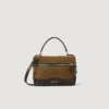 TANGOLINO Kosmetiktasche aus Leder und Wildleder