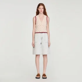 Top im Häkel-Look