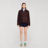 Wildlederjacke