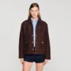 Wildlederjacke