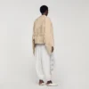 Wildlederjacke mit Fransen