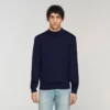 Wollpullover mit hohem Kragen