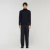 Wollpullover mit Rollkragen