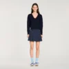 Wollpullover mit V-Ausschnitt