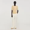 Zweifarbiges Poloshirt