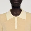 Zweifarbiges Poloshirt