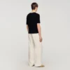 Zweifarbiges Poloshirt